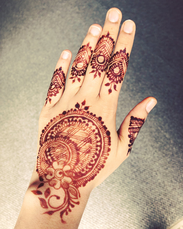 Organic Henna Cones [5 No.] | Mehandi By Sana