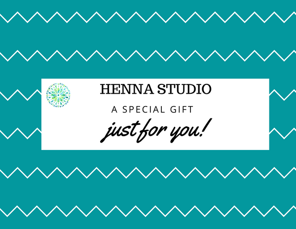 HENNA STUDIO E- GIFT CARD